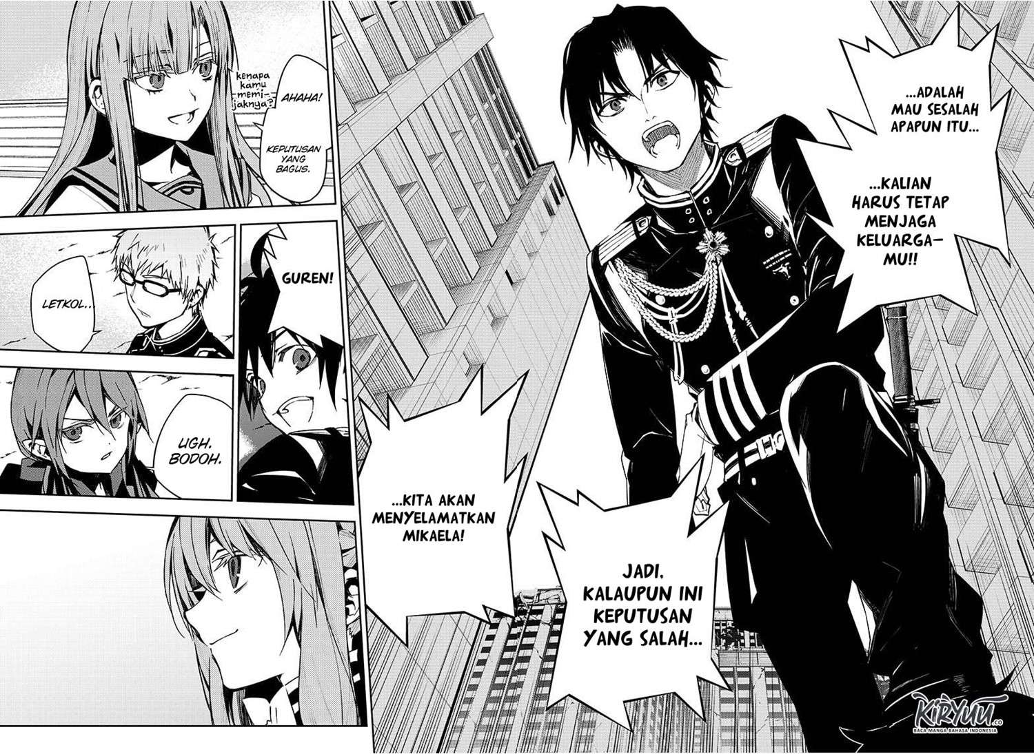Owari no Seraph Chap 101 - Next Chap 102