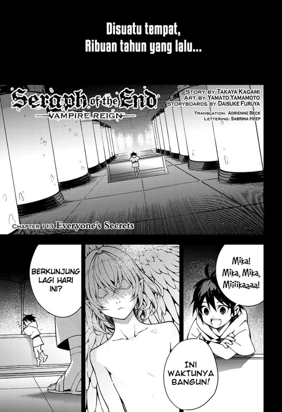 Owari no Seraph Chap 113 - Next Chap 114