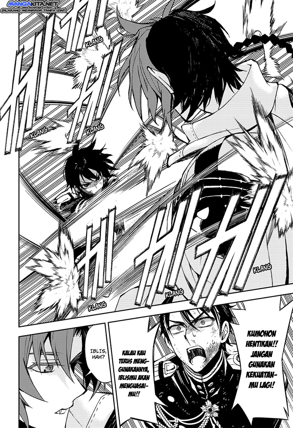 Owari no Seraph Chap 34 - Next Chap 35
