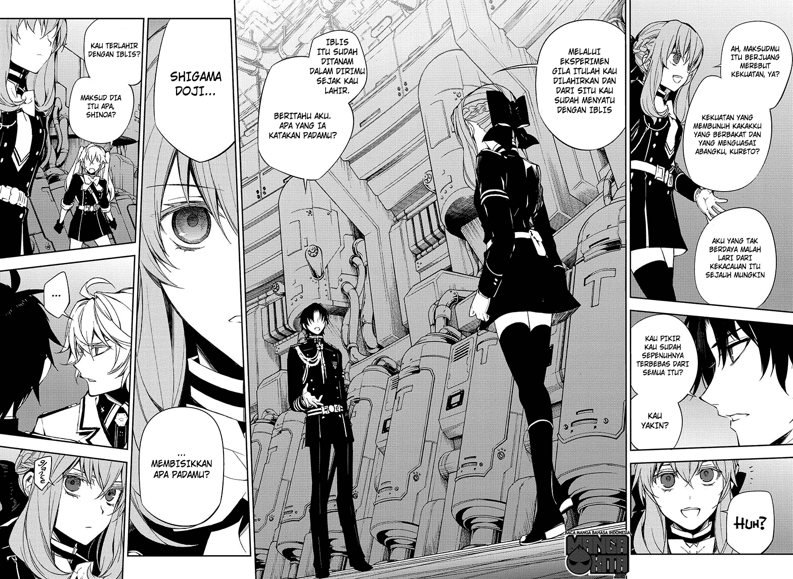 Owari no Seraph Chap 57 - Next Chap 58