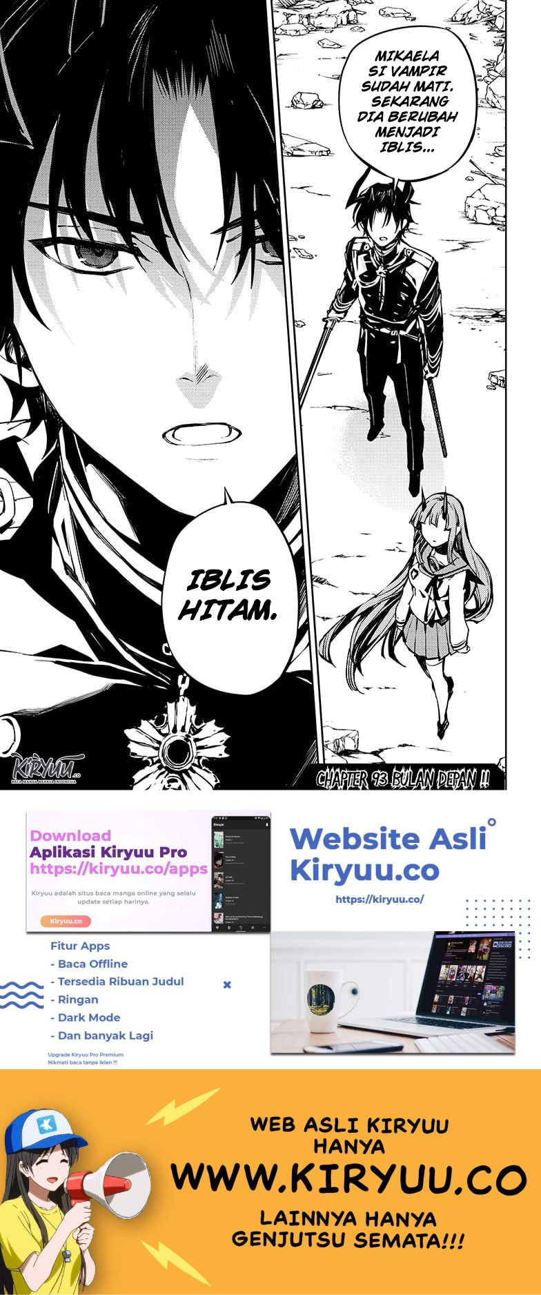 Owari no Seraph Chap 92 - Next Chap 93