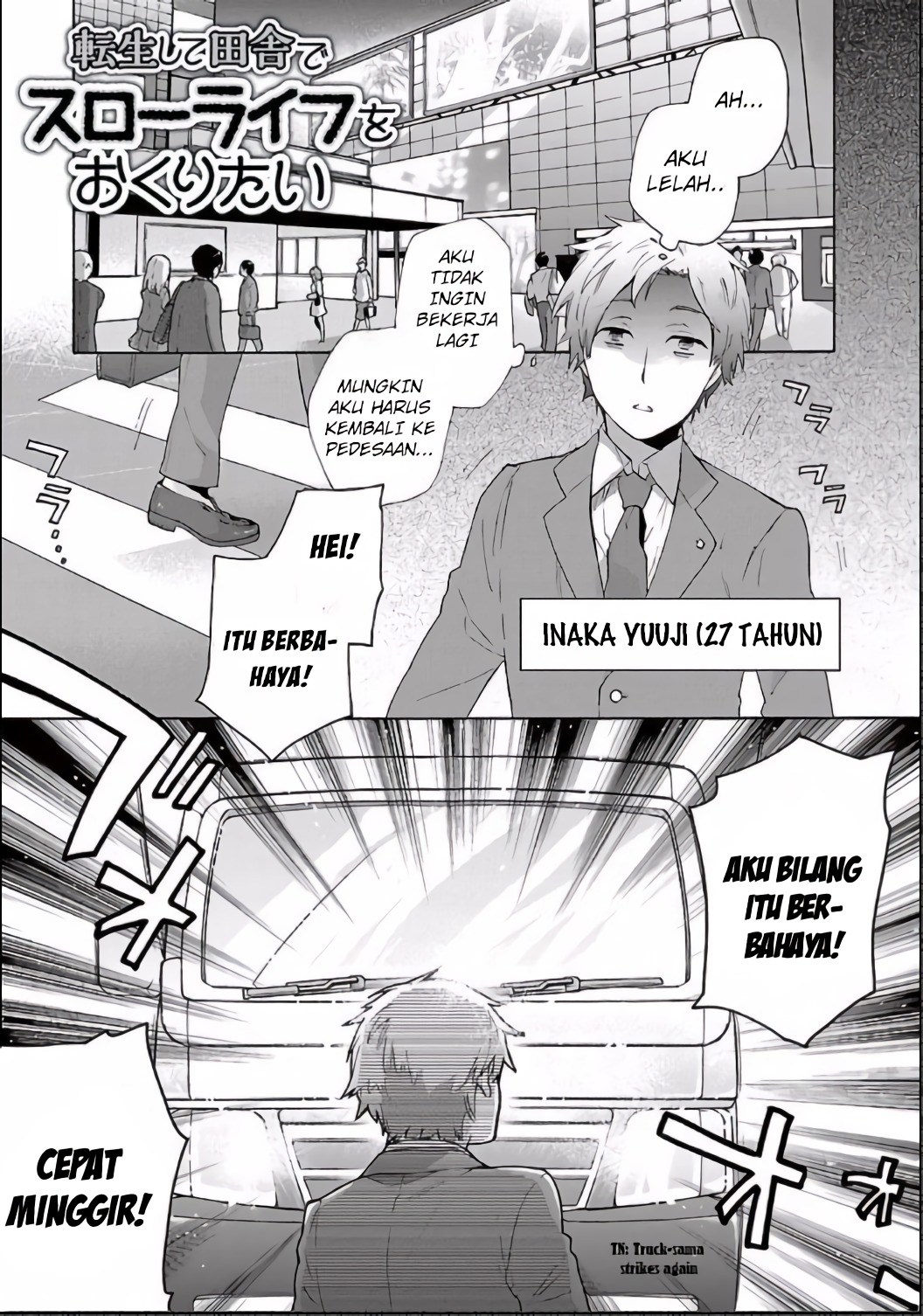 Tensei Shite Inaka de Slowlife wo Okuritai Chap 1 - Next Chap 2