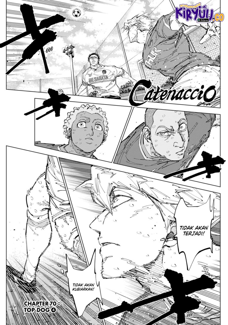Catenaccio Chap 70 - Next Chap 71