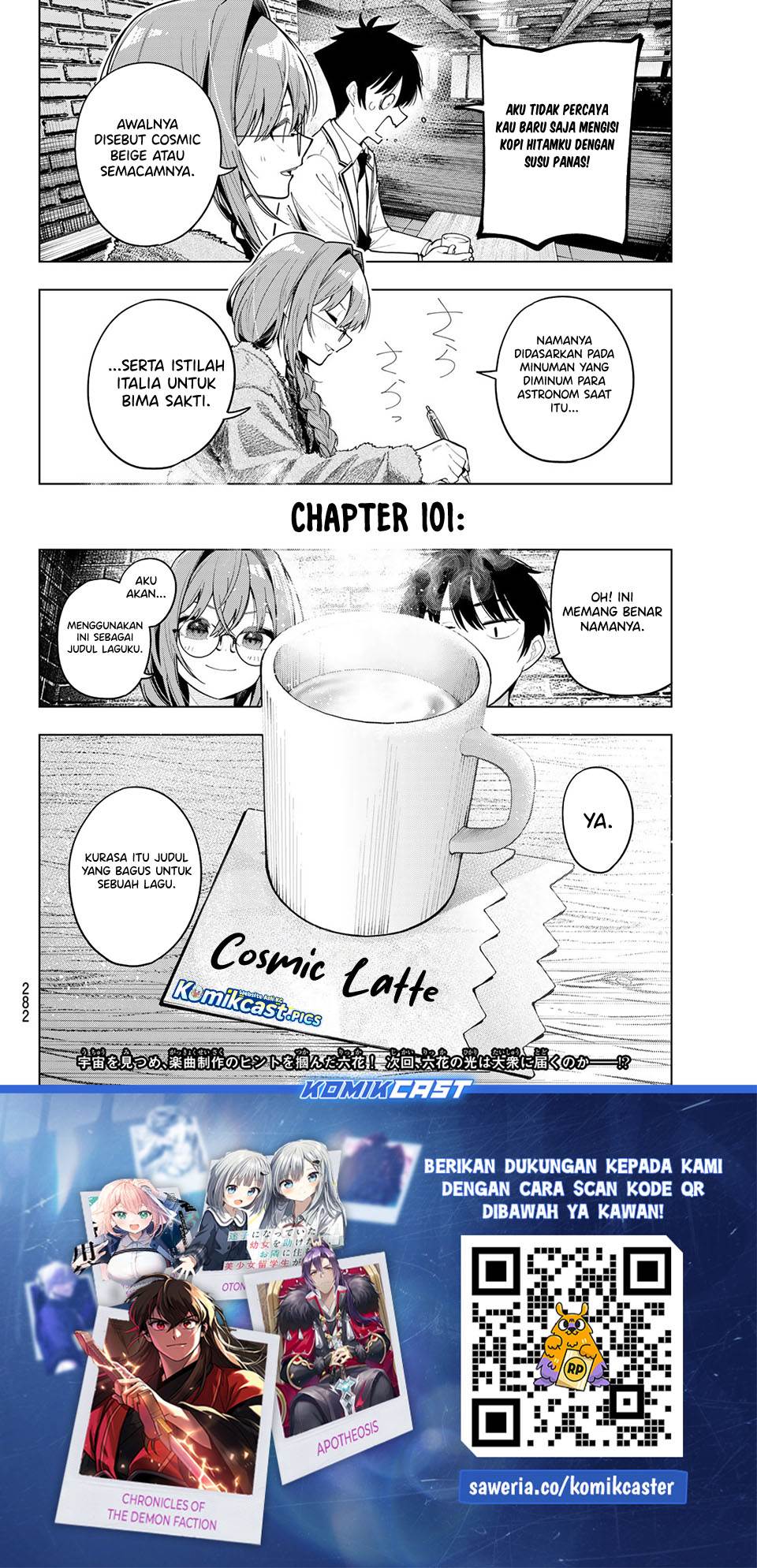 Mayonaka Heart Tune Chap 101 - Next Chap 102