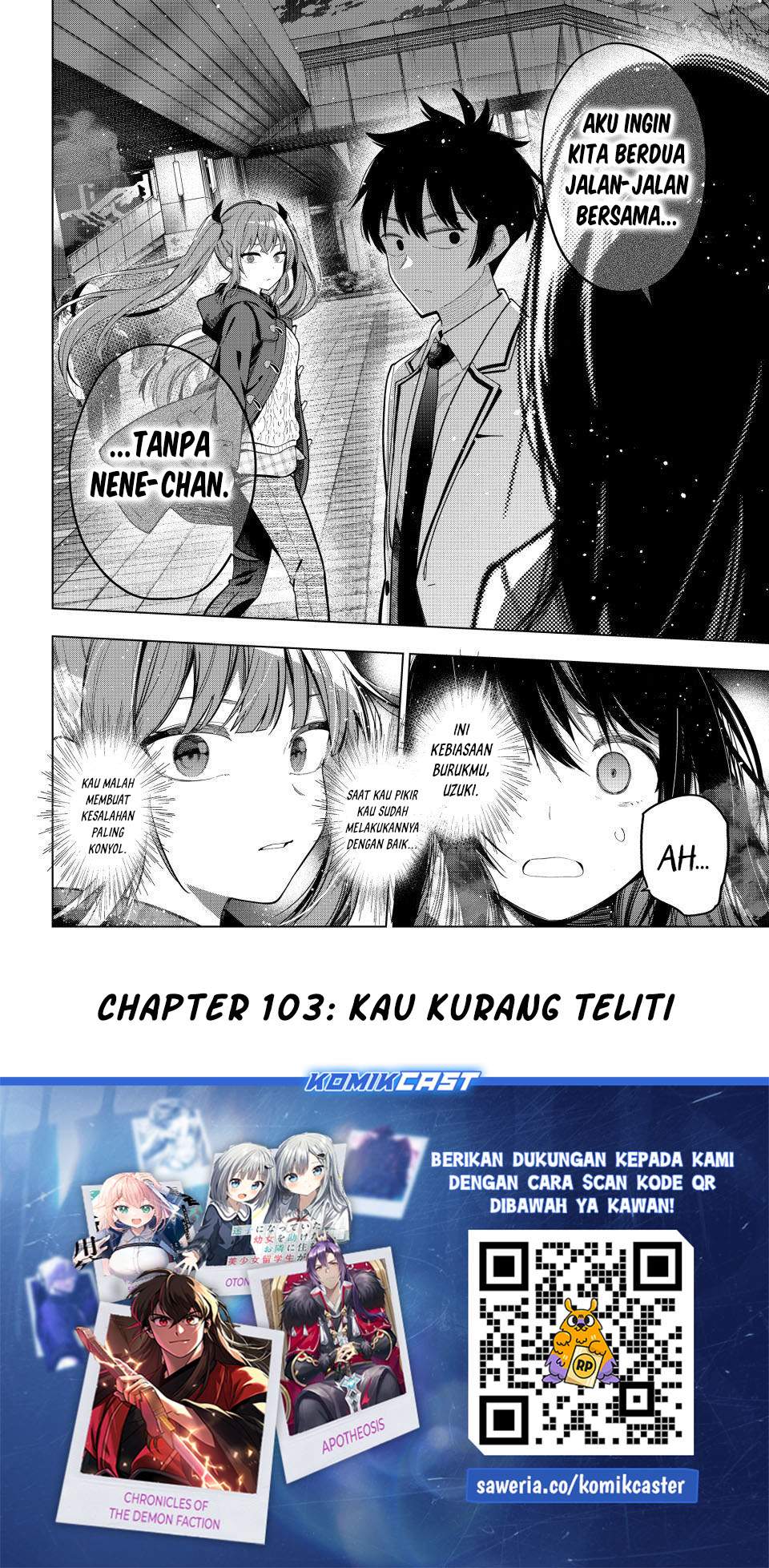 Mayonaka Heart Tune Chap 103 - Next Chap 104