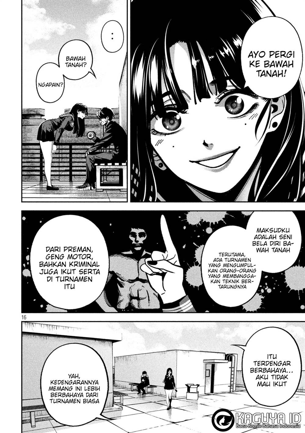 Bouryoku Banzai Chap 15 - Next Chap 16