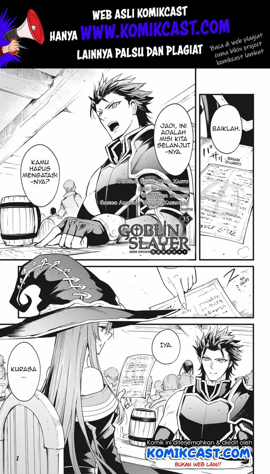 Goblin Slayer: Side Story Year One Chap 35 - Next Chap 36