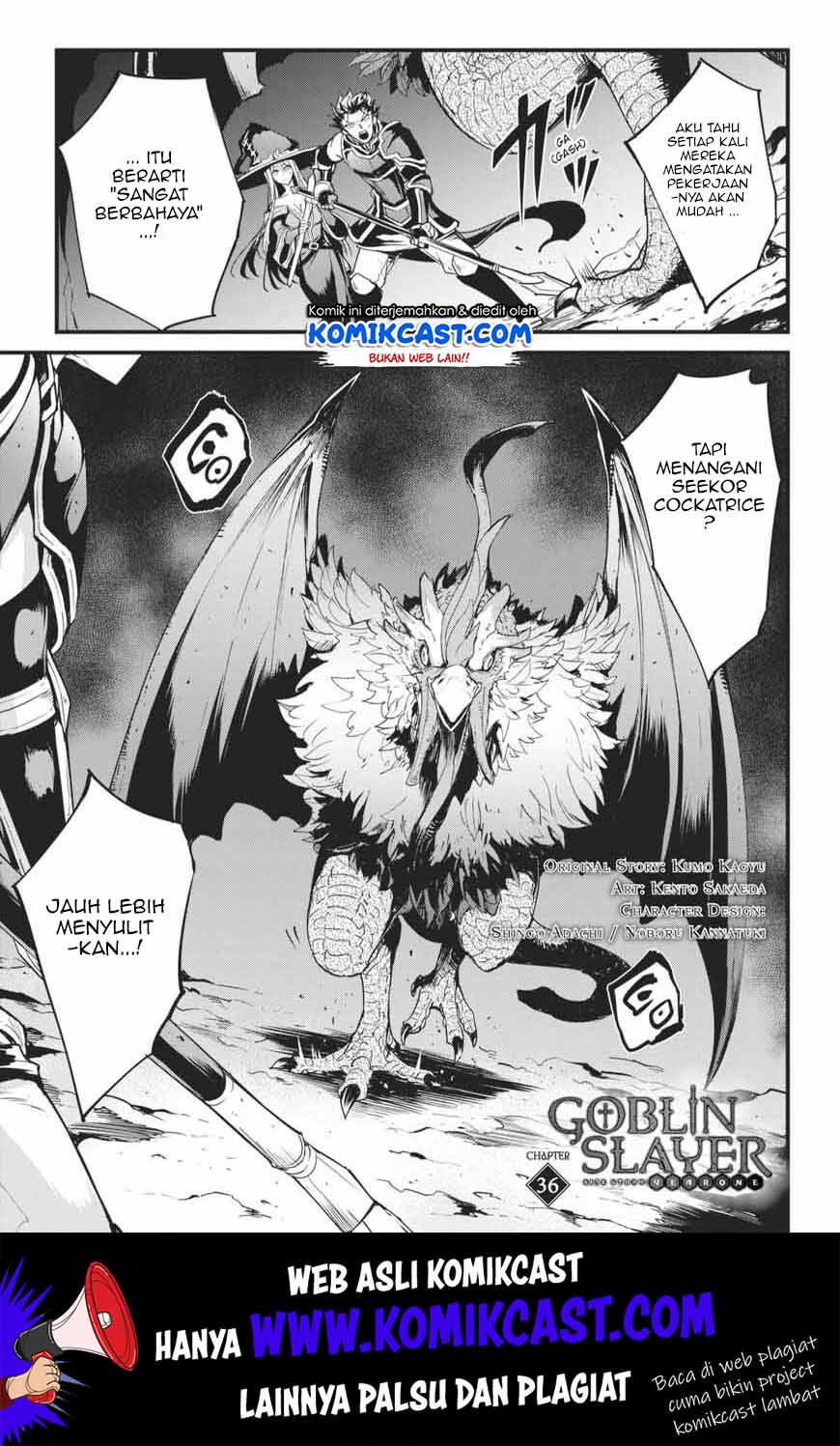 Goblin Slayer: Side Story Year One Chap 36 - Next Chap 37