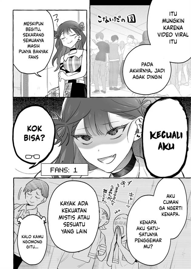 Komik Damedol to Sekai ni Hitori Dake no Fan (Serialization) Chap 31 - Next Chap 32