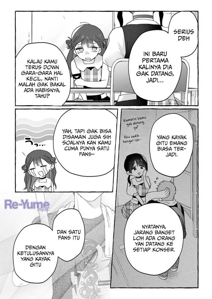 Komik Damedol to Sekai ni Hitori Dake no Fan (Serialization) Chap 41 - Next Chap 42