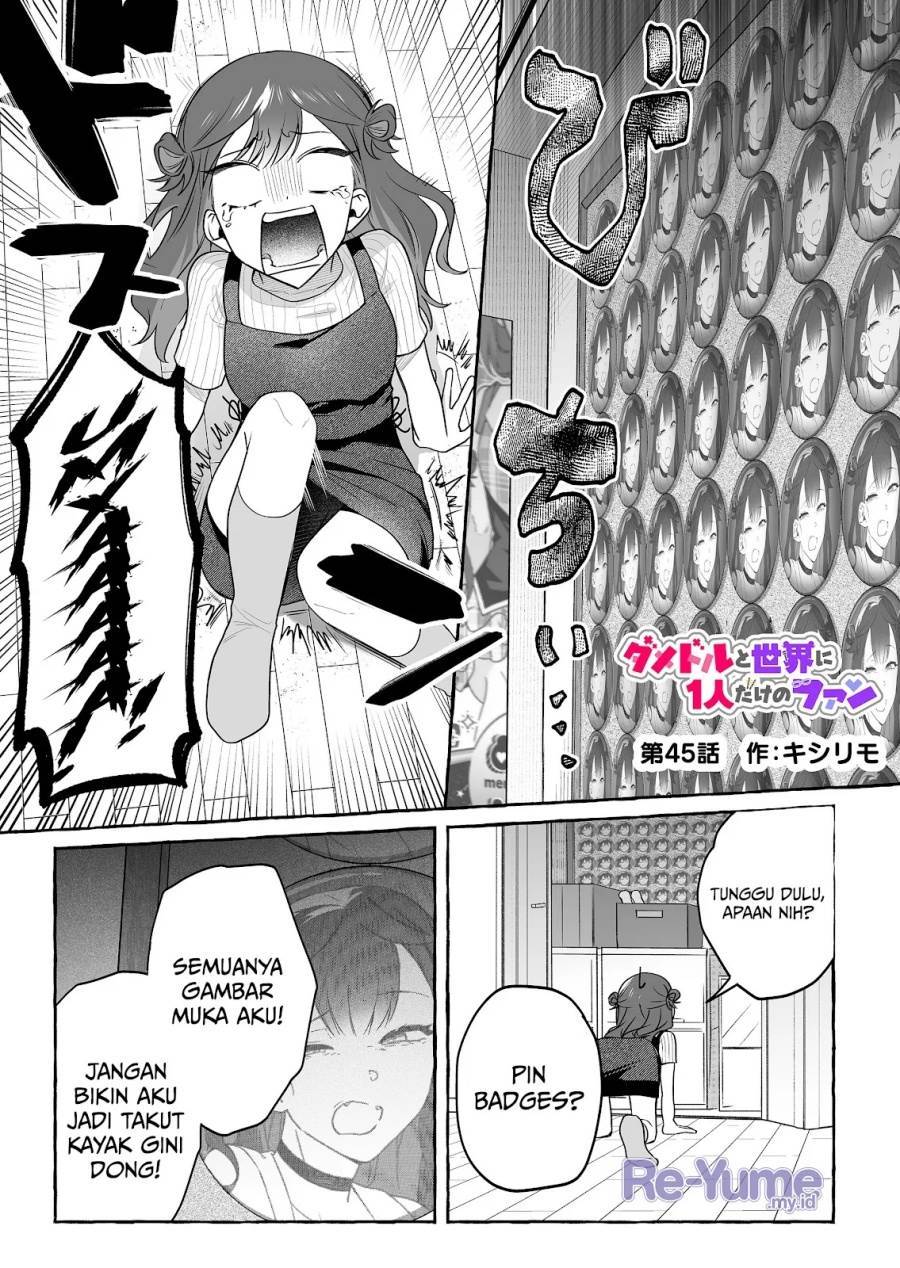 Komik Damedol to Sekai ni Hitori Dake no Fan (Serialization) Chap 45 - Next Chap 46
