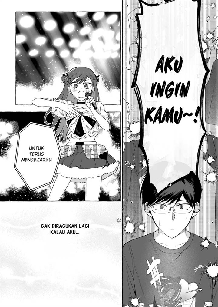 Komik Damedol to Sekai ni Hitori Dake no Fan (Serialization) Chap 50 - Next Chap 51