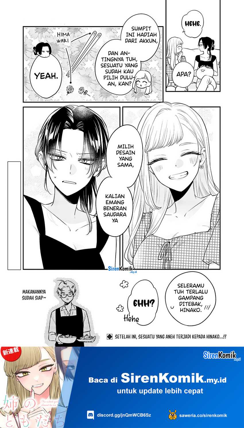 Ane no Tomodachi Chap 8.1 - Next Chap 9.1