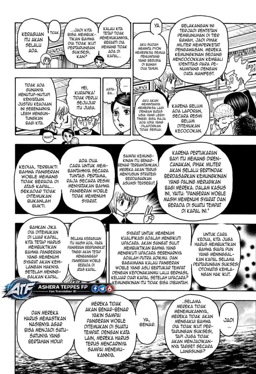 Hunter x Hunter Chap 414 - Next Chap 415