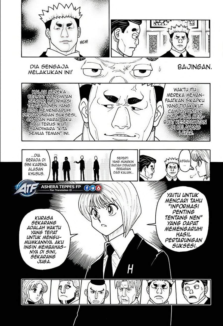 Hunter x Hunter Chap 411 - Next Chap 412