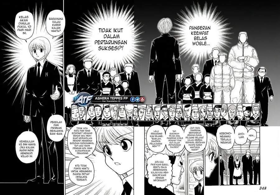 Hunter x Hunter Chap 412 - Next Chap 413
