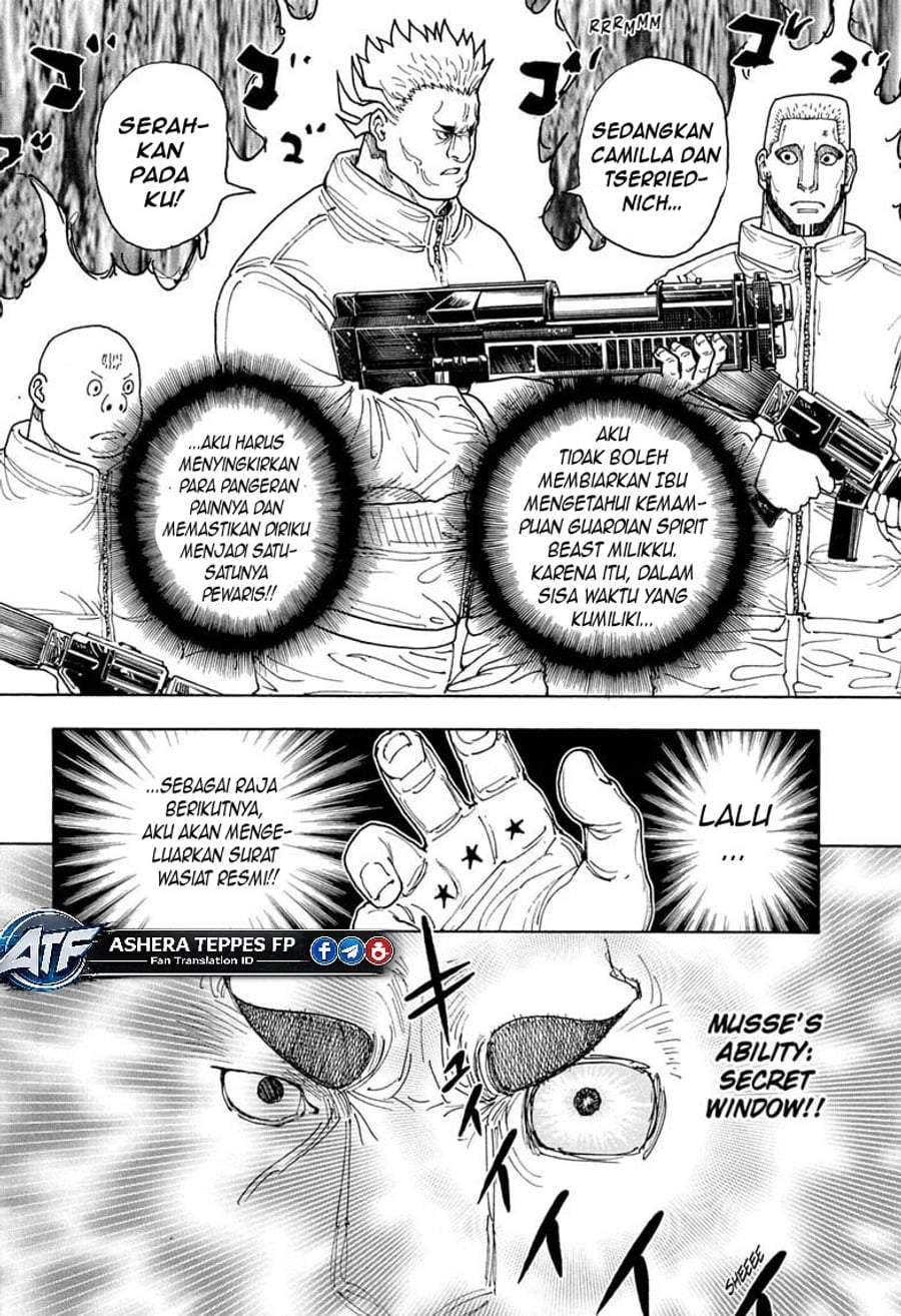 Hunter x Hunter Chap 413 - Next Chap 414