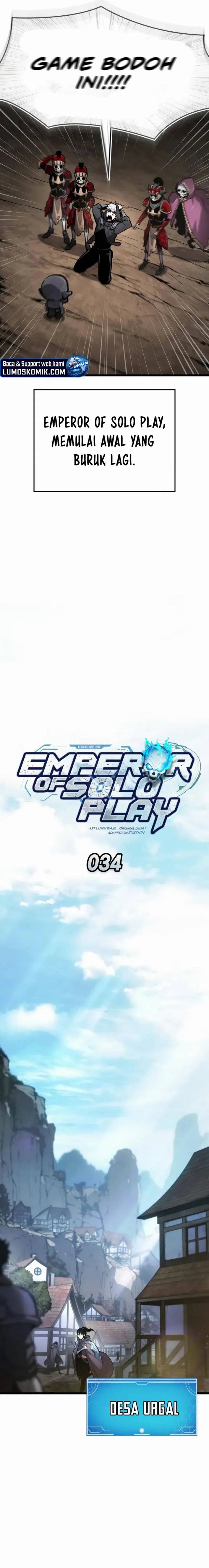 Emperor of Solo Play Chap 34 - Next Chap 35