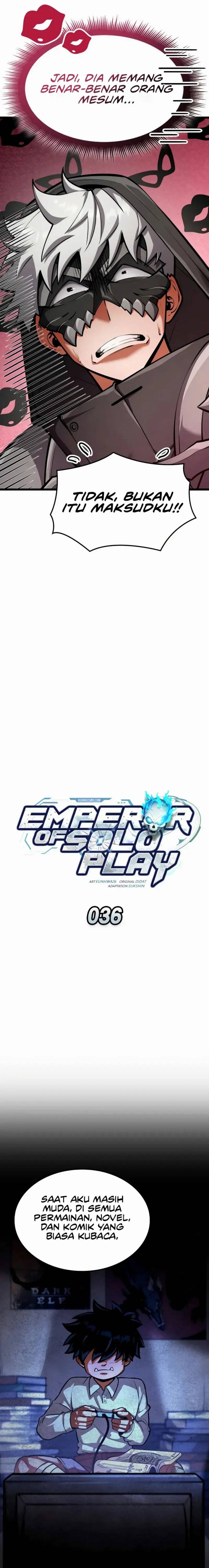 Emperor of Solo Play Chap 36 - Next Chap 37