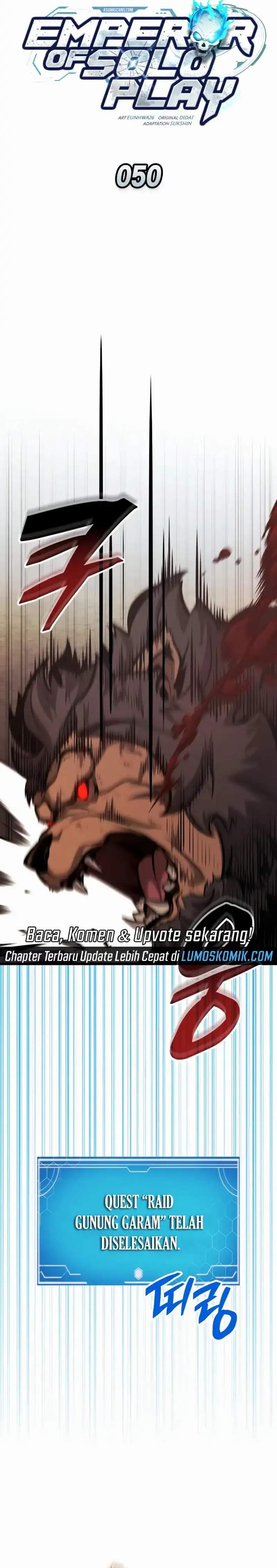 Emperor of Solo Play Chap 50 - Next Chap 51