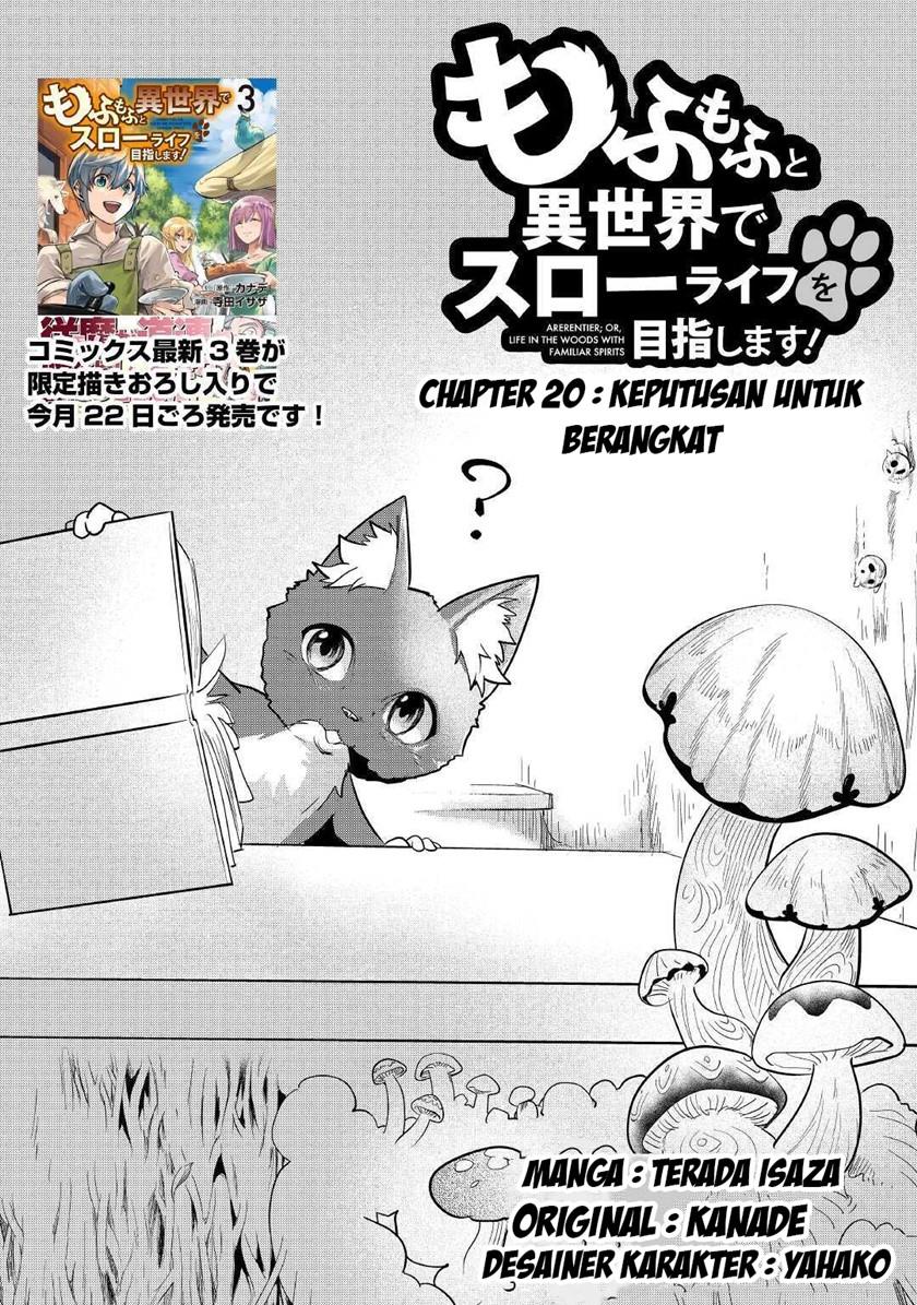 Mofumofu to Isekai Slow Life o Mezashimasu! Chap 20 - Next Chap 21