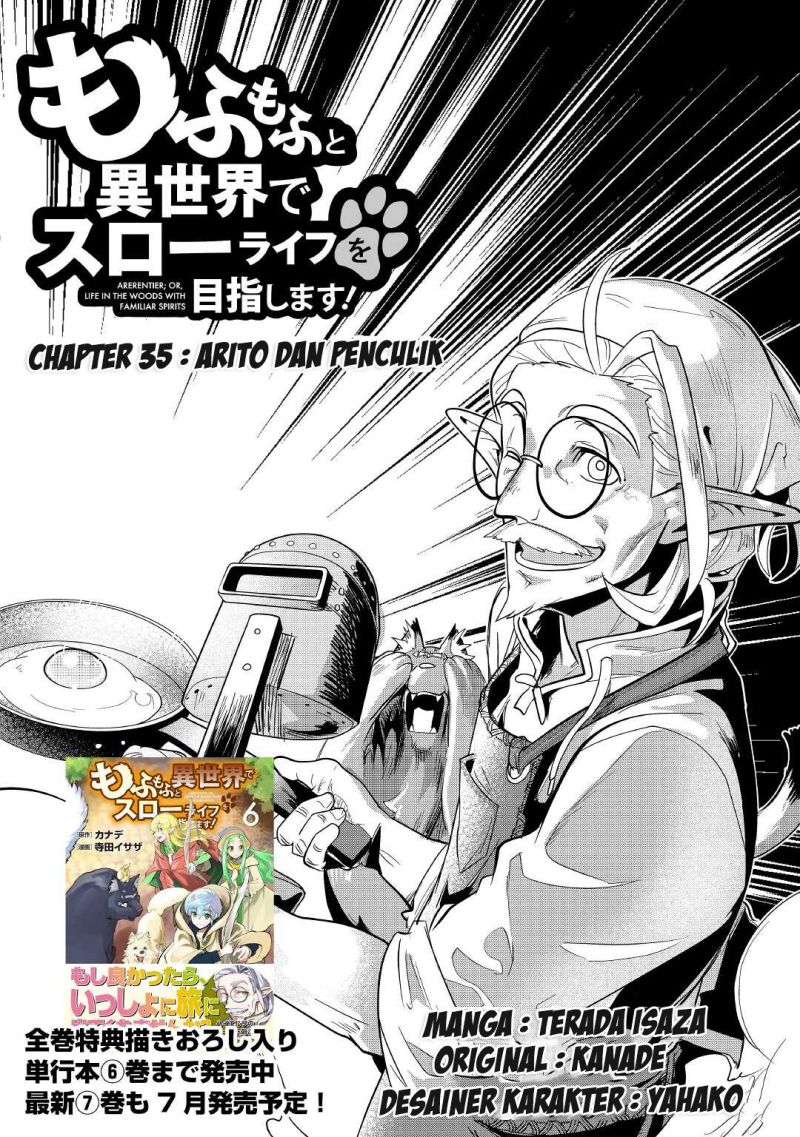 Mofumofu to Isekai Slow Life o Mezashimasu! Chap 35 - Next Chap 36