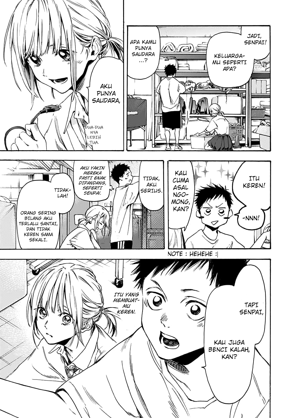 Ao no Hako Chap 0 - Next Chap 1