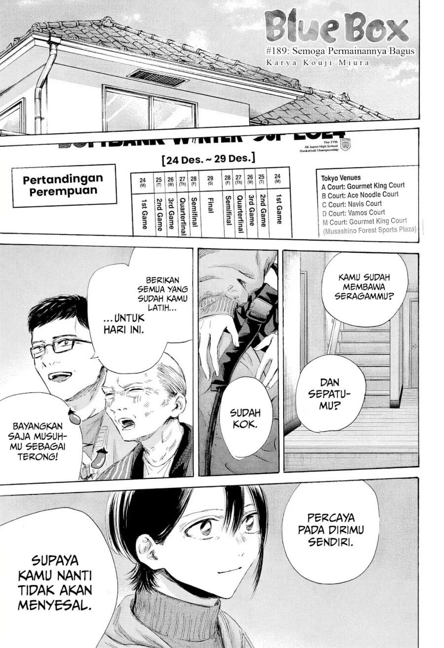 Ao no Hako Chap 189 - Next Chap 190