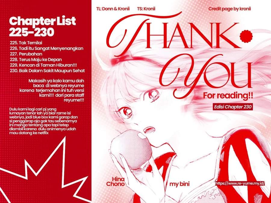 Ao no Hako Chap 230 - Next Chap 231