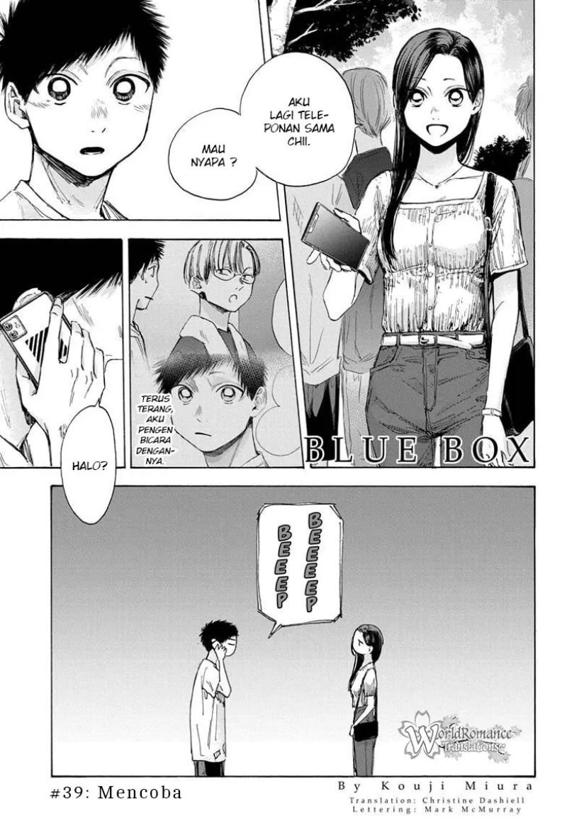 Ao no Hako Chap 39 - Next Chap 40