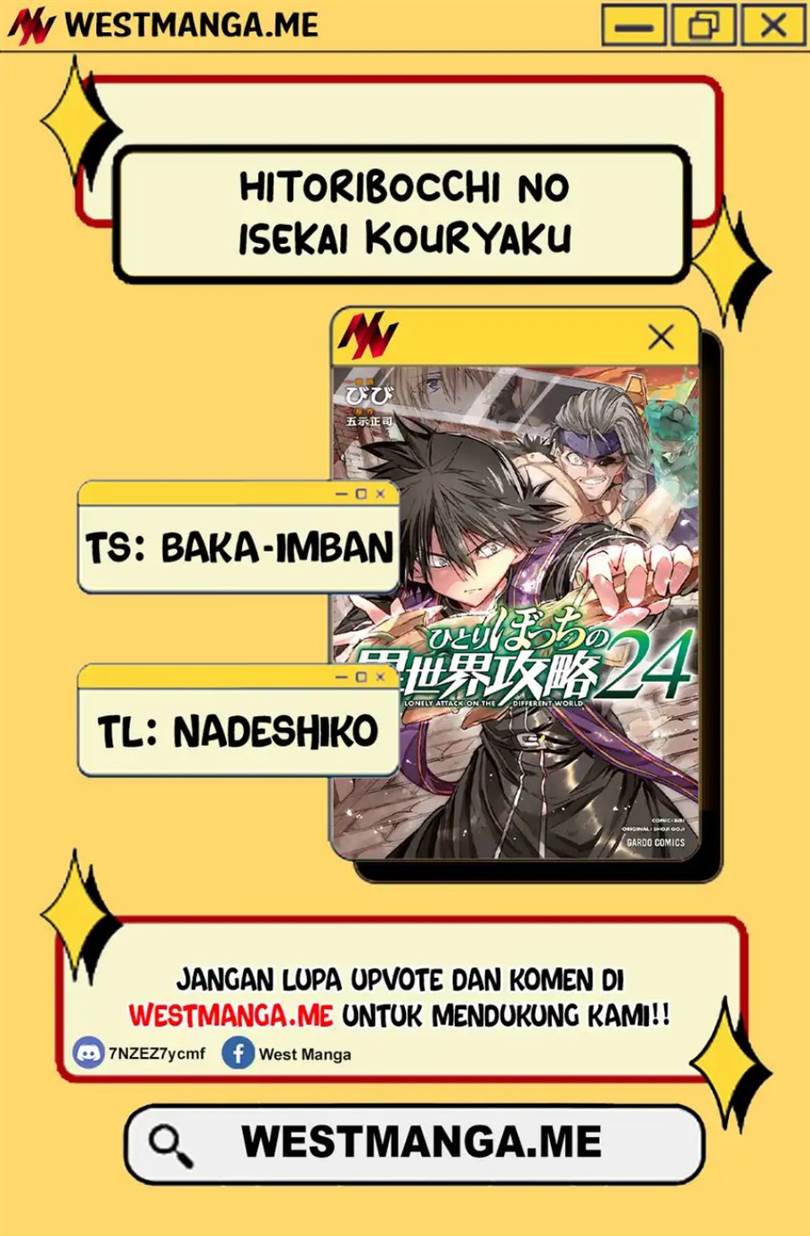 Hitoribocchi no Isekai Kouryaku Chap 298 - Next Chap 299