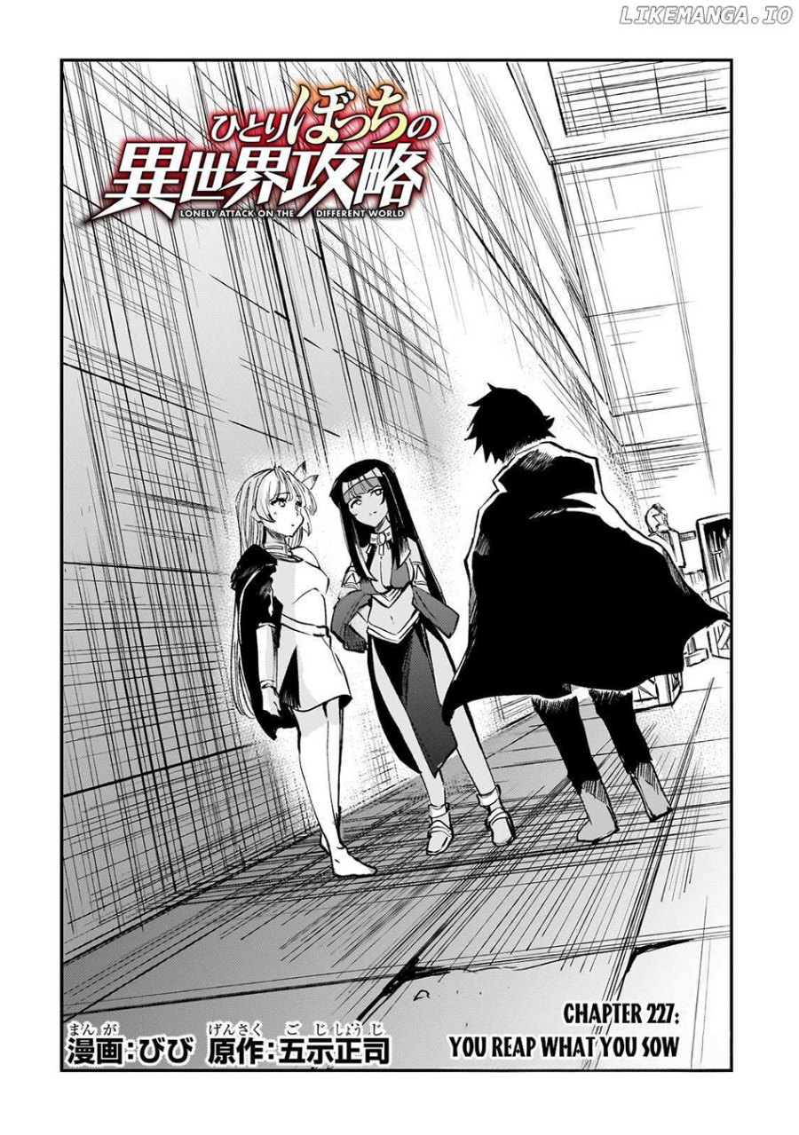 Hitoribocchi no Isekai Kouryaku Chap 227 - Next Chap 228