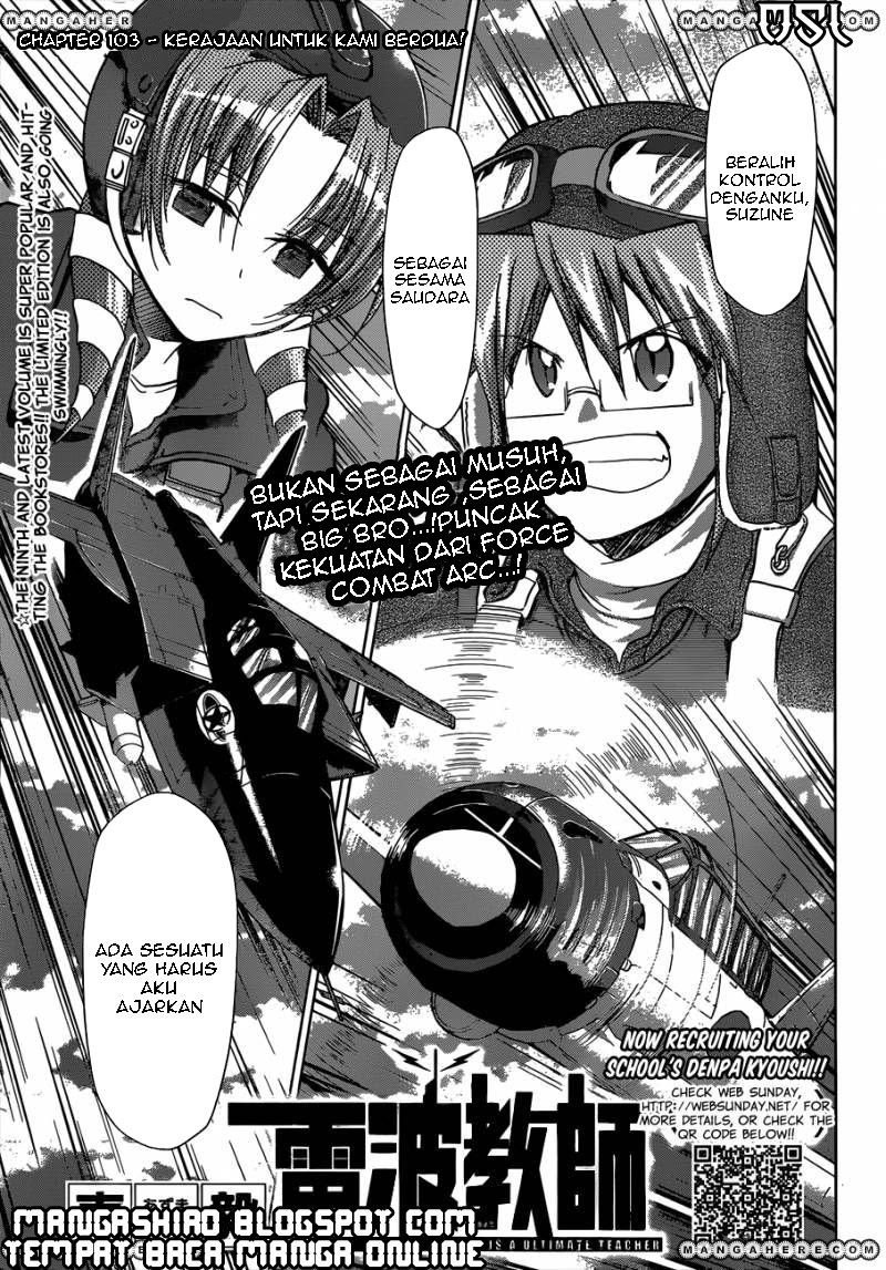 Denpa Kyoushi Chap 103 - Next Chap 104
