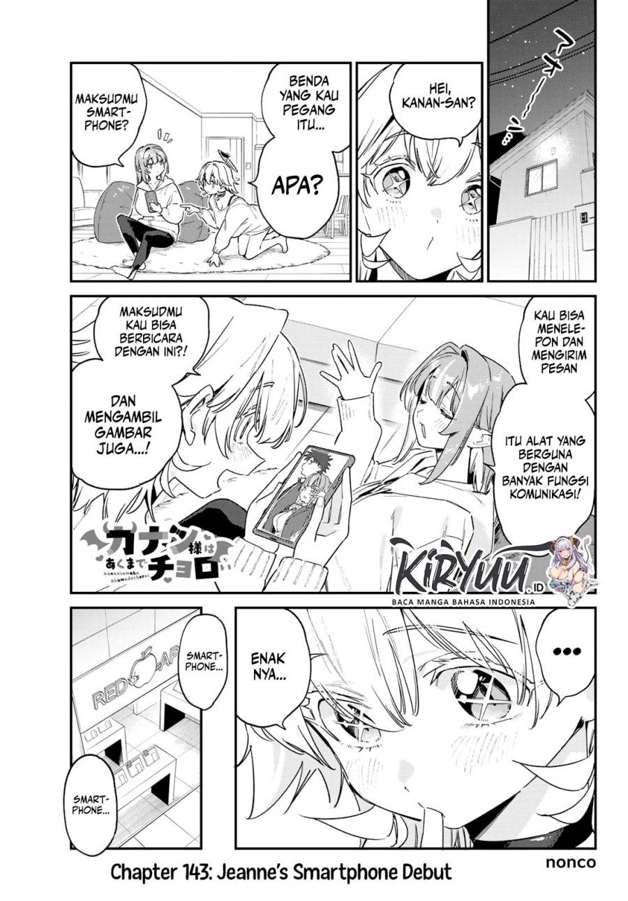 Kanan-sama wa Akumade Choroi Chap 143 - Next Chap 144