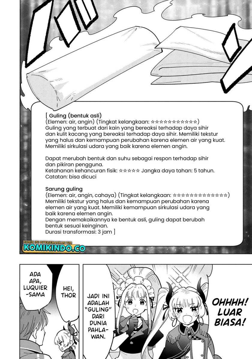 Souzou Renkinjutsushi Wa Jiyuu wo Ouka Suru Kokyou wo Tsuihou Saretara, Maou No Ohizamoto De Chouzetsu Kouka No Magic Item Zukuri Houdai Ni Narimashita Chap 11.5 - Next Chap 12.5