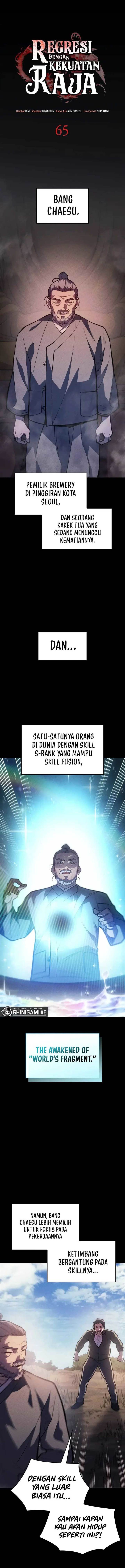 Regressing with the Kings Power Chap 65 - Next Chap 66