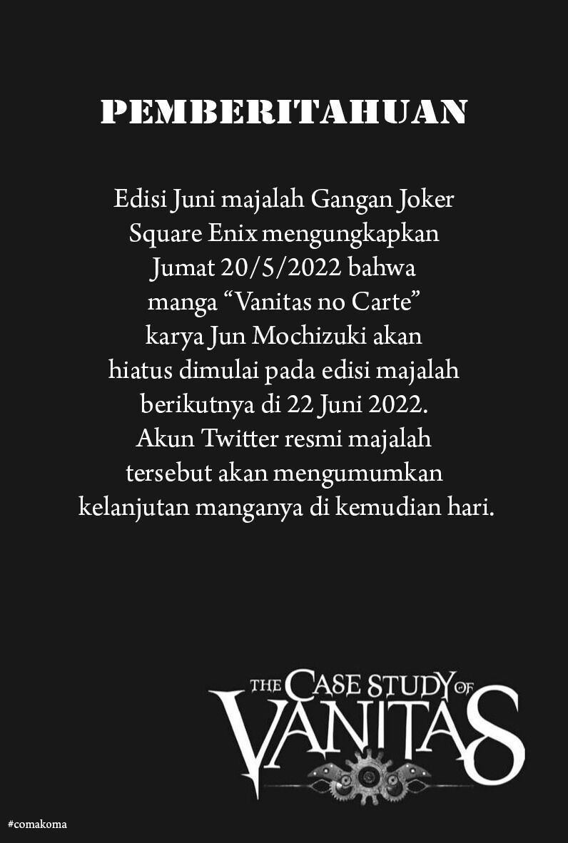 Vanitas no Carte Chap 57 - Next Chap 58