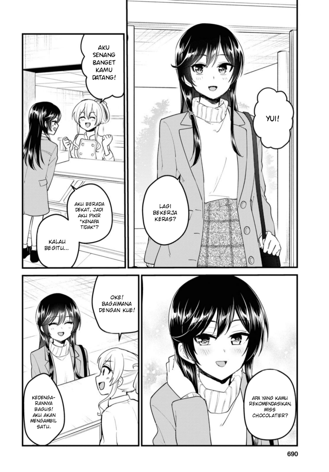 Hajimete no Gal Chap 93 - Next Chap 94