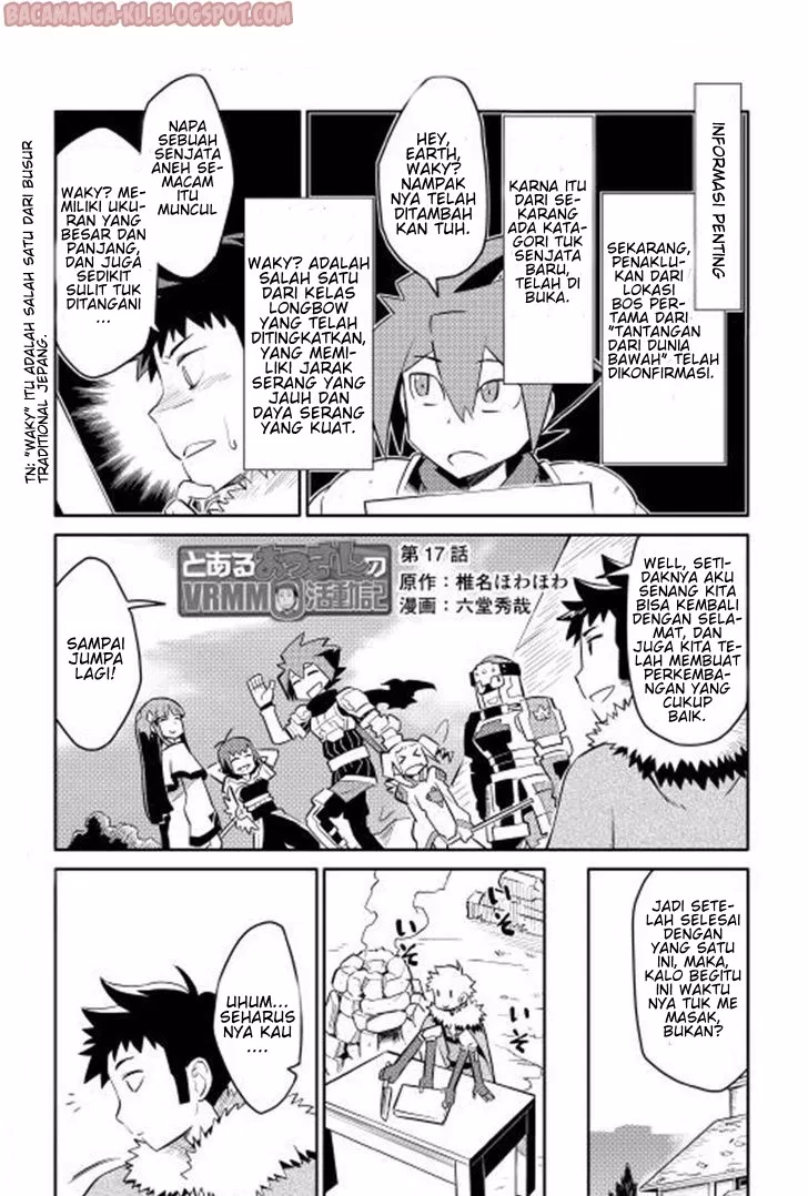 Toaru Ossan no VRMMO Katsudouki Chap 17 - Next Chap 18