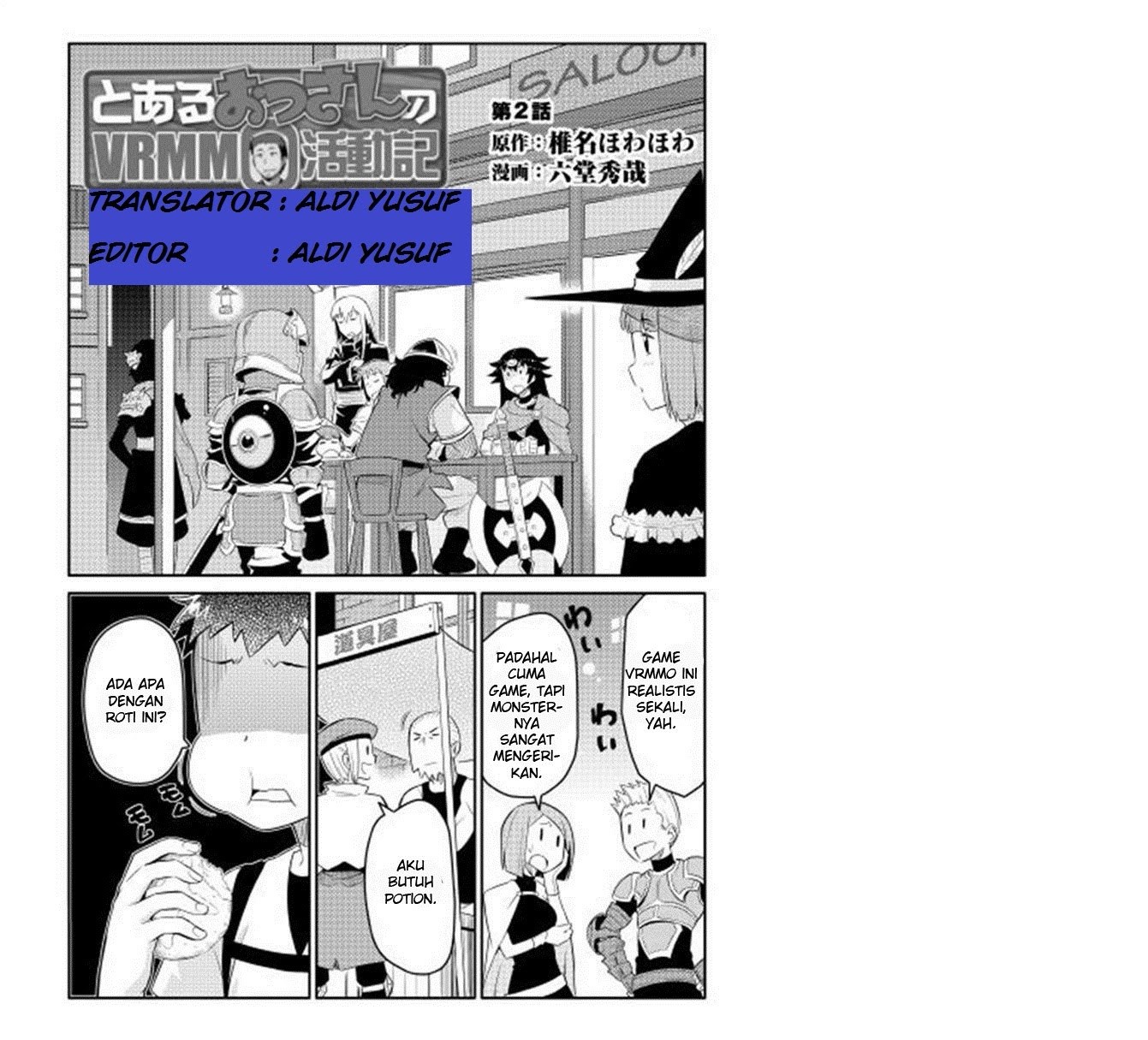 Toaru Ossan no VRMMO Katsudouki Chap 2 - Next Chap 3