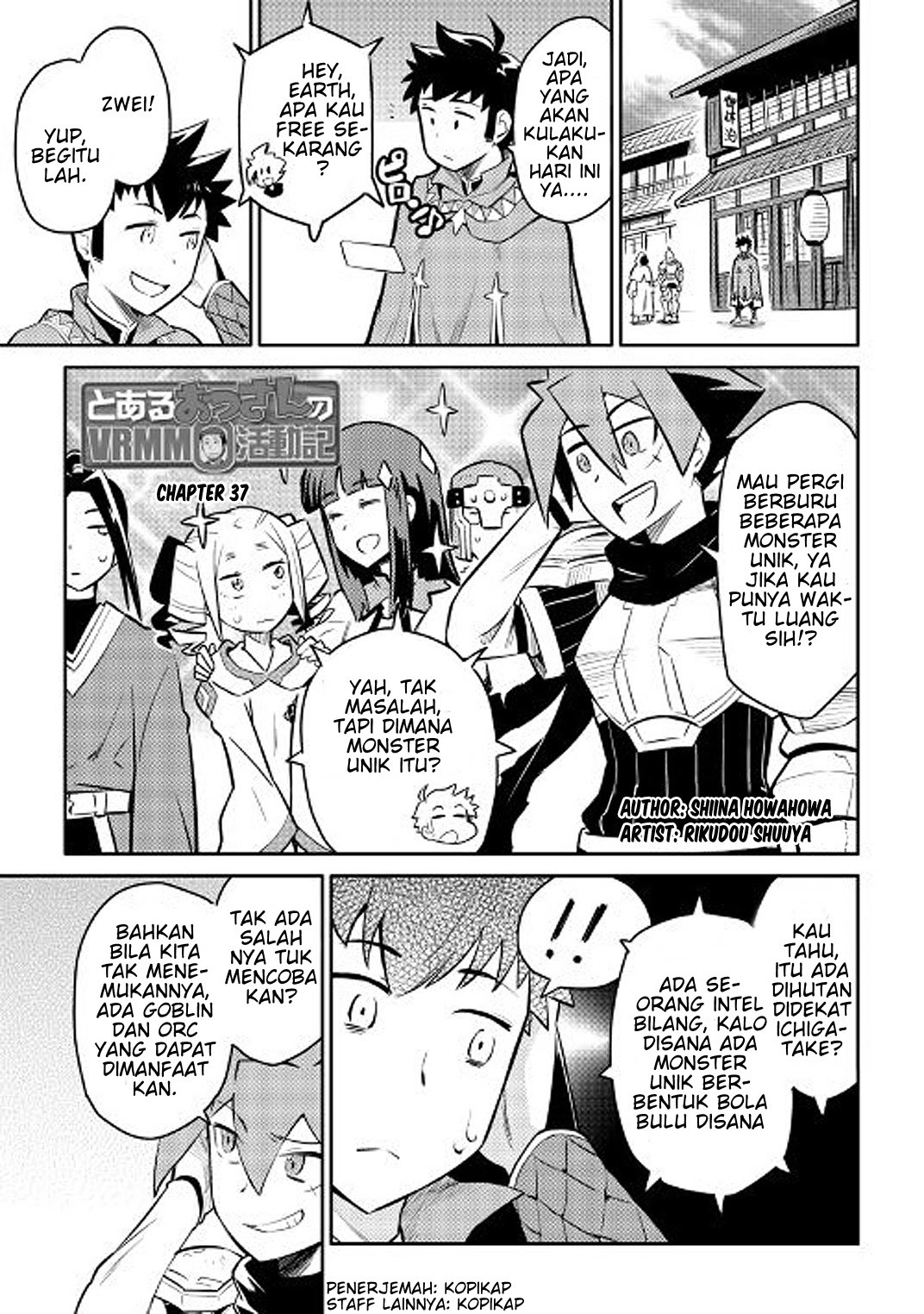 Toaru Ossan no VRMMO Katsudouki Chap 37 - Next Chap 38