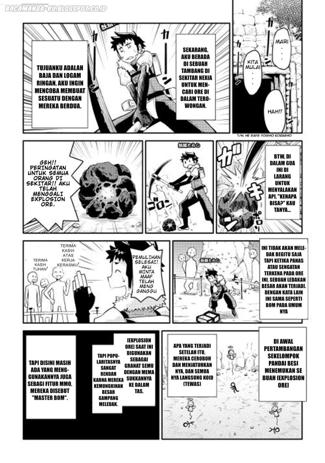 Toaru Ossan no VRMMO Katsudouki Chap 8 - Next Chap 9