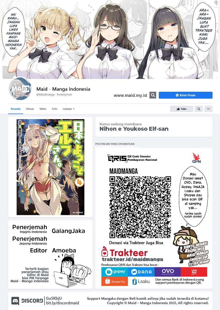 Nihon e Youkoso Elf-san Chap 19 - Next Chap 20