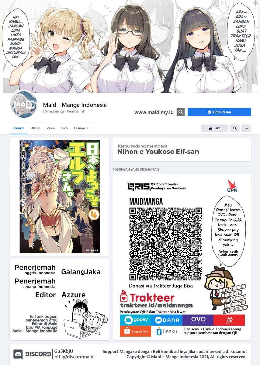 Nihon e Youkoso Elf-san Chap 25 - Next Chap 26