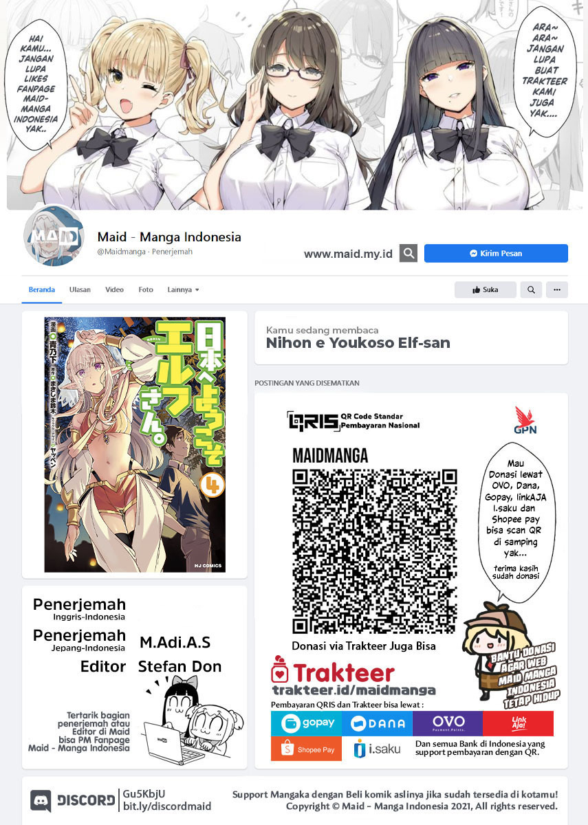 Nihon e Youkoso Elf-san Chap 29 - Next Chap 30