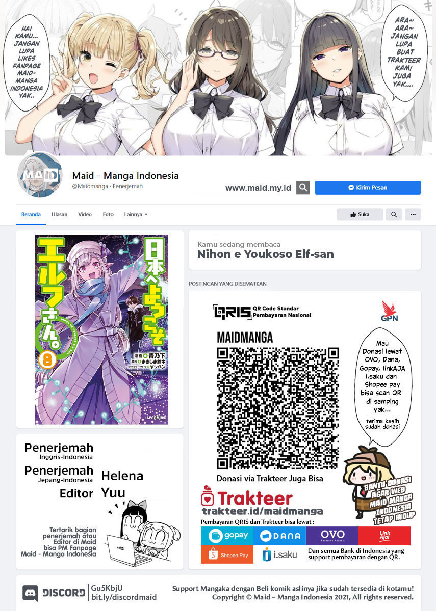 Nihon e Youkoso Elf-san Chap 44 - Next Chap 45