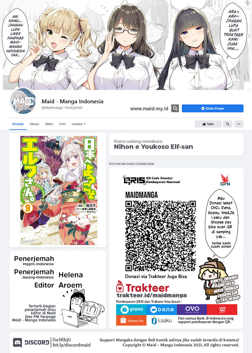 Nihon e Youkoso Elf-san Chap 52 - Next Chap 53