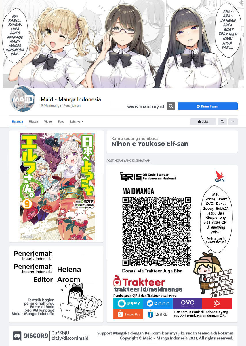 Nihon e Youkoso Elf-san Chap 53 - Next Chap 54