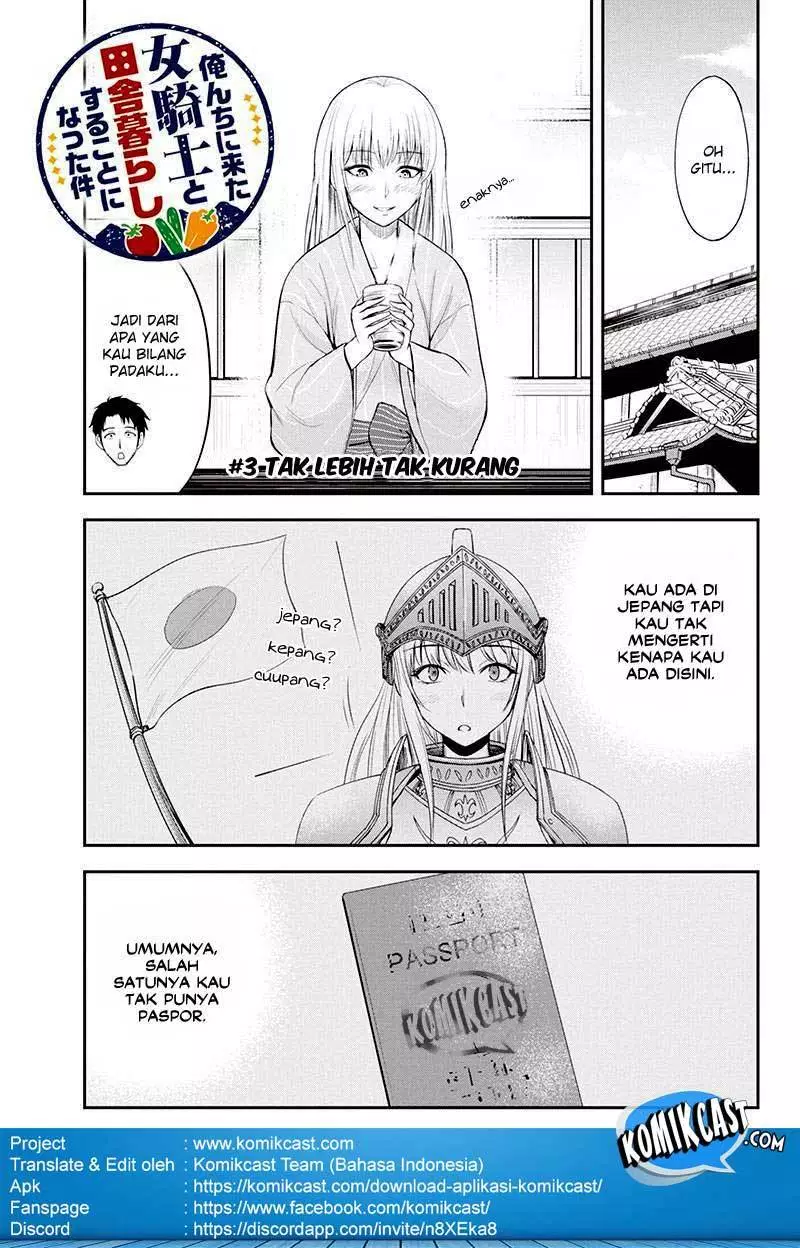 Orenchi ni Kita Onna Kishi to: Inakagurashi suru Koto ni Natta Ken Chap 3 - Next Chap 4