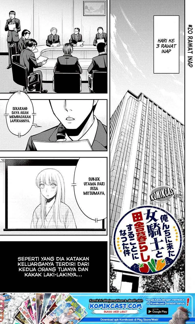 Orenchi ni Kita Onna Kishi to: Inakagurashi suru Koto ni Natta Ken Chap 20 - Next Chap 21